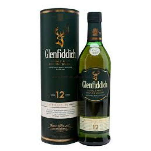 Glenfiddich 12 Year Whisky 70cl