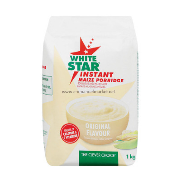White Star Instant Maize Porridge- Original Flavour 1kg
