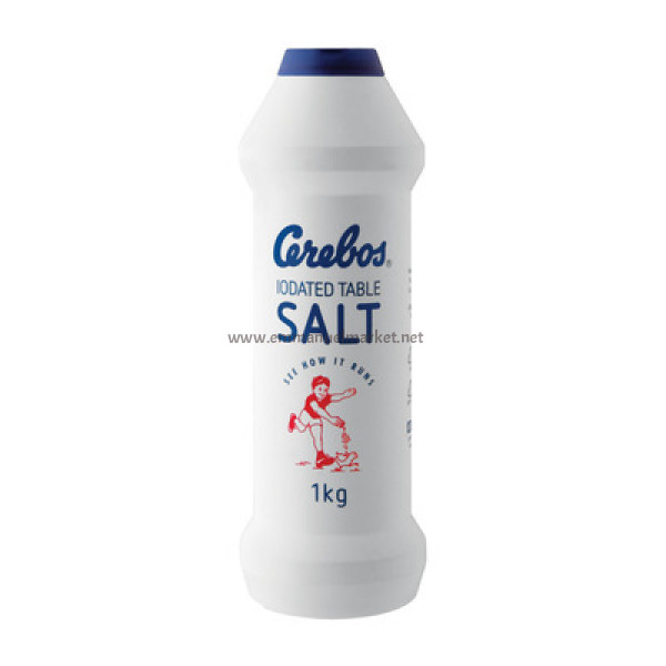 Cerebos Iodated Table Salt- 1kg