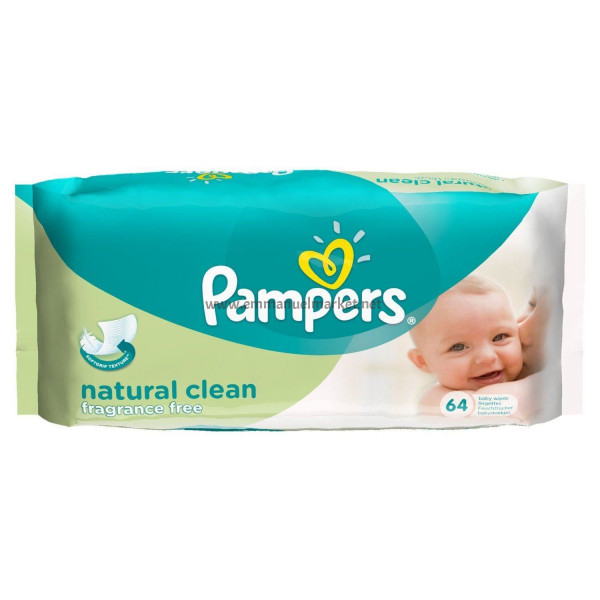 PAMPERS BW CLEAN 6X64S