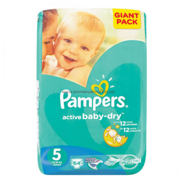 PAMPERS ACTIVE 5 42S