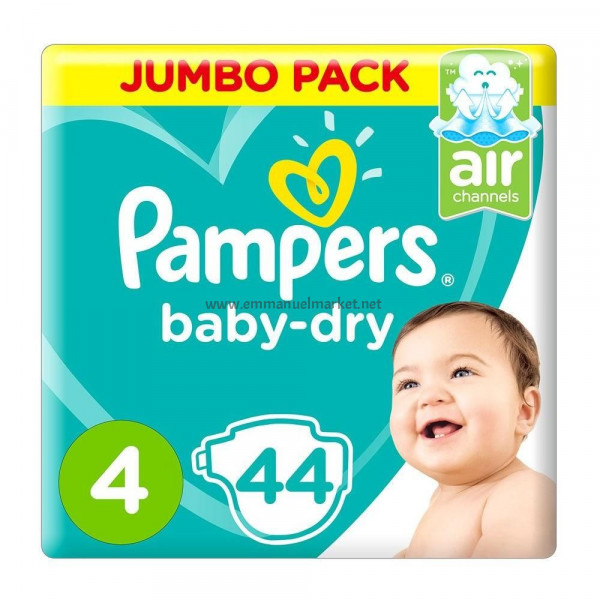 pampers baby dry diapers-size-4-maxi-9-14kg-jumbo pack-44pcs