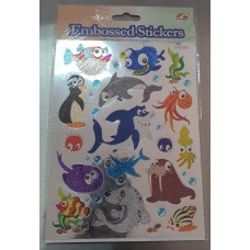 EMBOSSED STICKERS