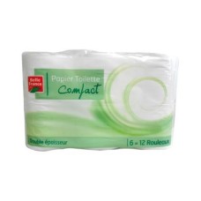 BELLE FRANCE COMPACT 2PLY- 12ROLLS
