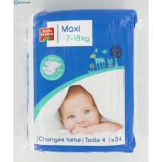 Belle France maxi  7-18kg- 34pcs