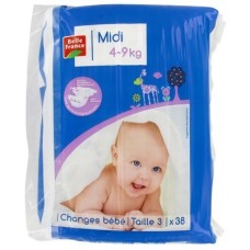 Belle France midi- 4-9kg 38pcs