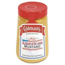 COLMAN MILD AMERICAN MUSTARD 167G