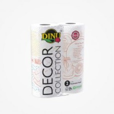 DINU DECOR COLLECTION ROLLER TOWELS 2 ROLLS