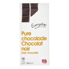 CHOCOLAT NOIR 200GR EVERYDAY
