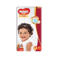 Huggies Gold no4- Jumbo pack-66pcs