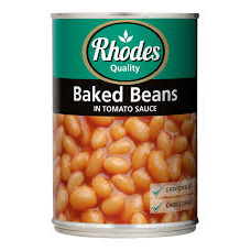 RHODES BAKED BEANS 410gr
