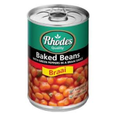 RHODES BAKED BEANS BRAAI 410G