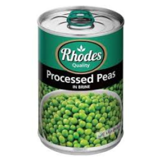 RHODES PROCESSED PEAS 410gr