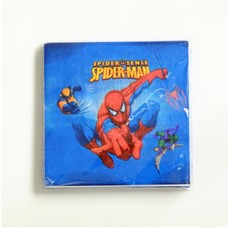 PAPER SERVIETTES- SPIDERMAN THEMED 20S